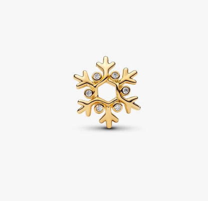 Charm Openwork Fiocco di Neve
Esclusiva Lega Metallica Rifinita in Oro Pandora 764249C01