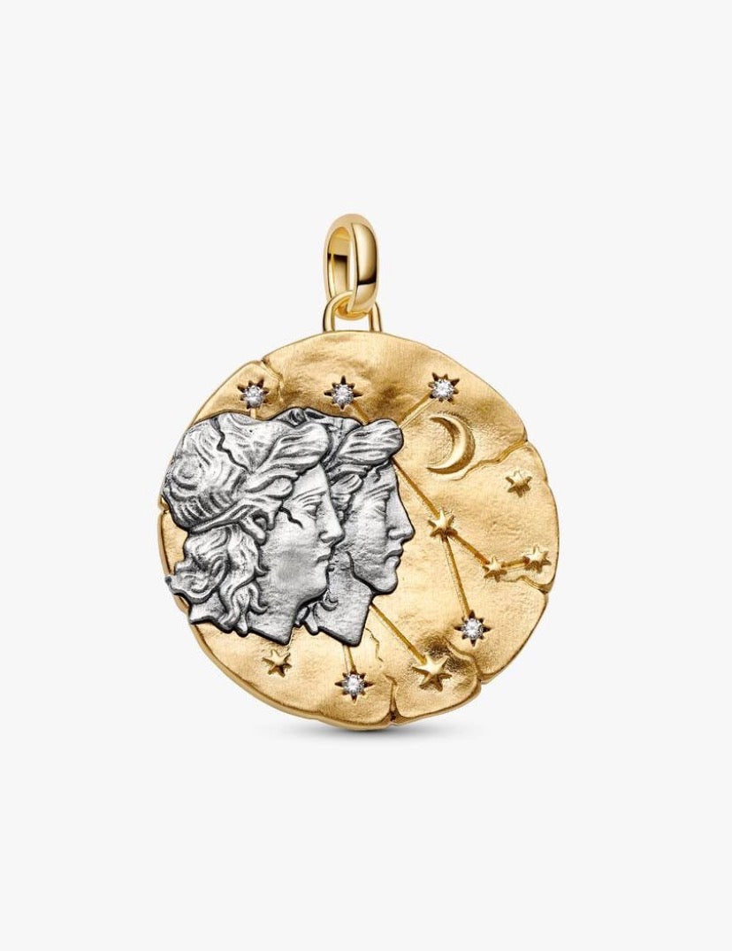 Charm Medallion XL Gemelli "Sapere Aude" Pandora 765002C01
