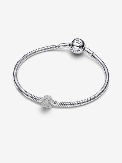 Mini Charm Zampa effetto diamantato Argento Sterling 925 Pandora 794043C00