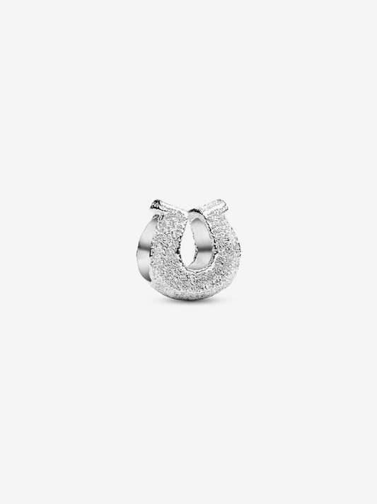 Mini Charm Ferro di cavallo effetto diamantato Argento Sterling 925 Pandora 794056C00