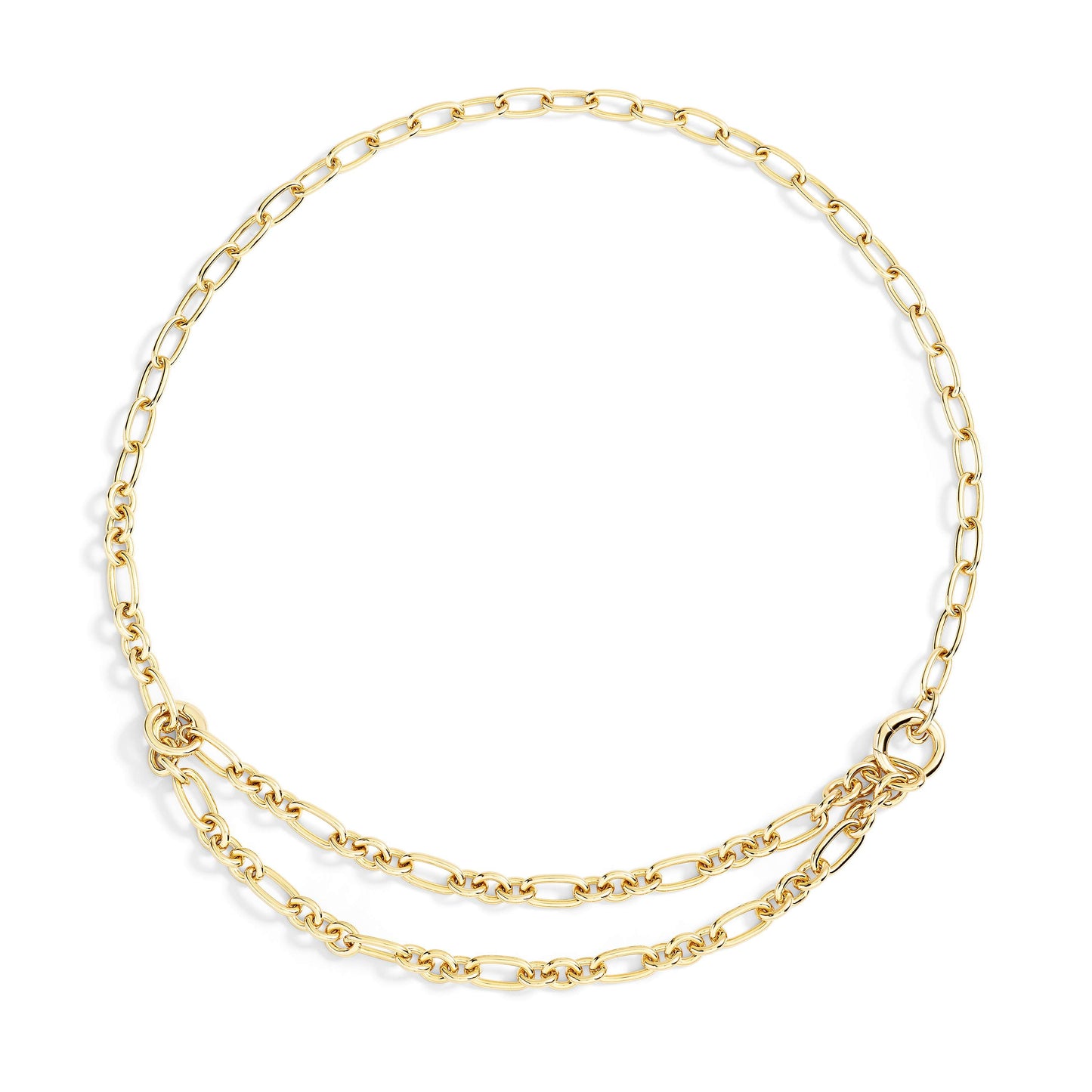 Collana Maglie Apribili Argento Dorato DCC3004-ESSEN-00YAG