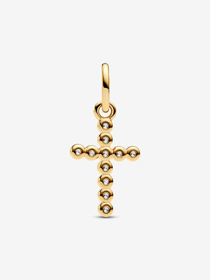 Charm Pendente Croce Luminosa
Placcatura in Oro 14k