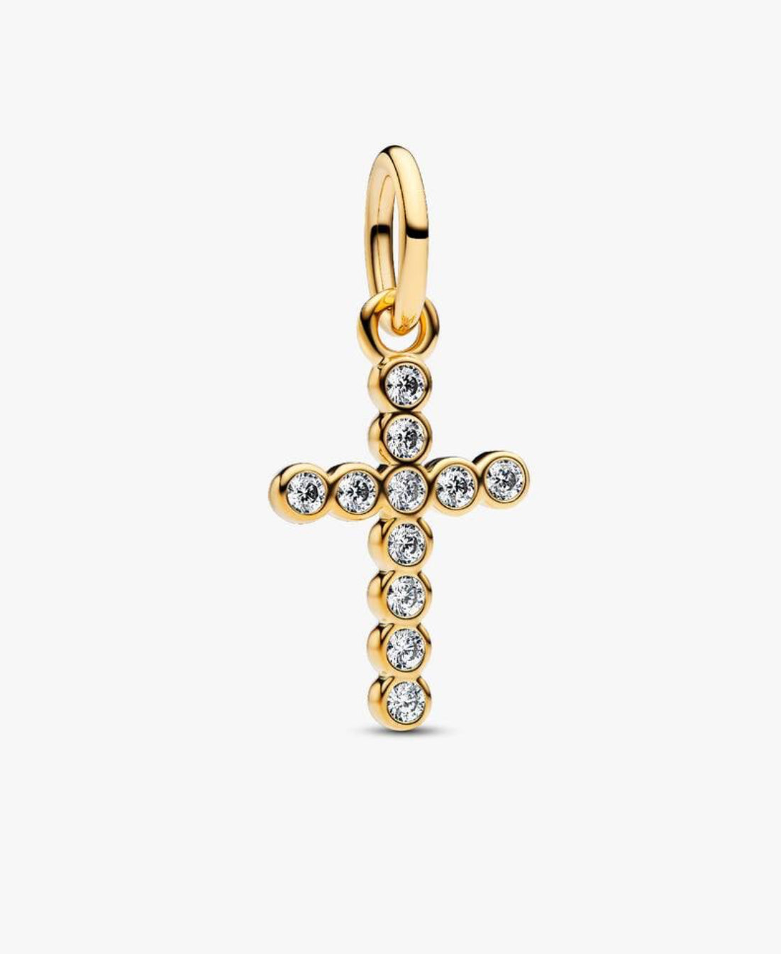 Charm Pendente Croce Luminosa Dorata Pandora 764063C01