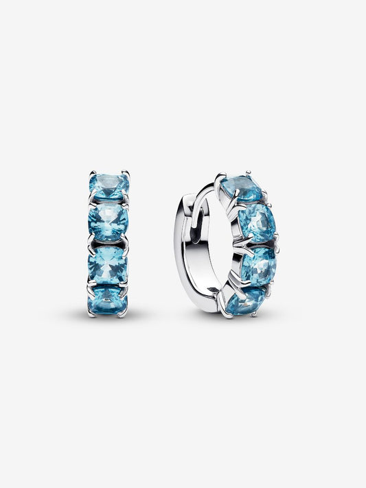 Orecchini Cerchi Cristalli Azzurri
Argento Sterling 925 Pandora 293651C01