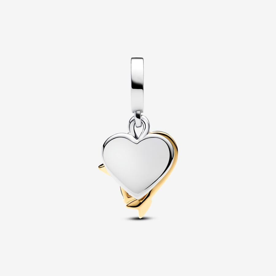 Charm Pendente Cuore con Freccia da incidere Pandora 763622C01