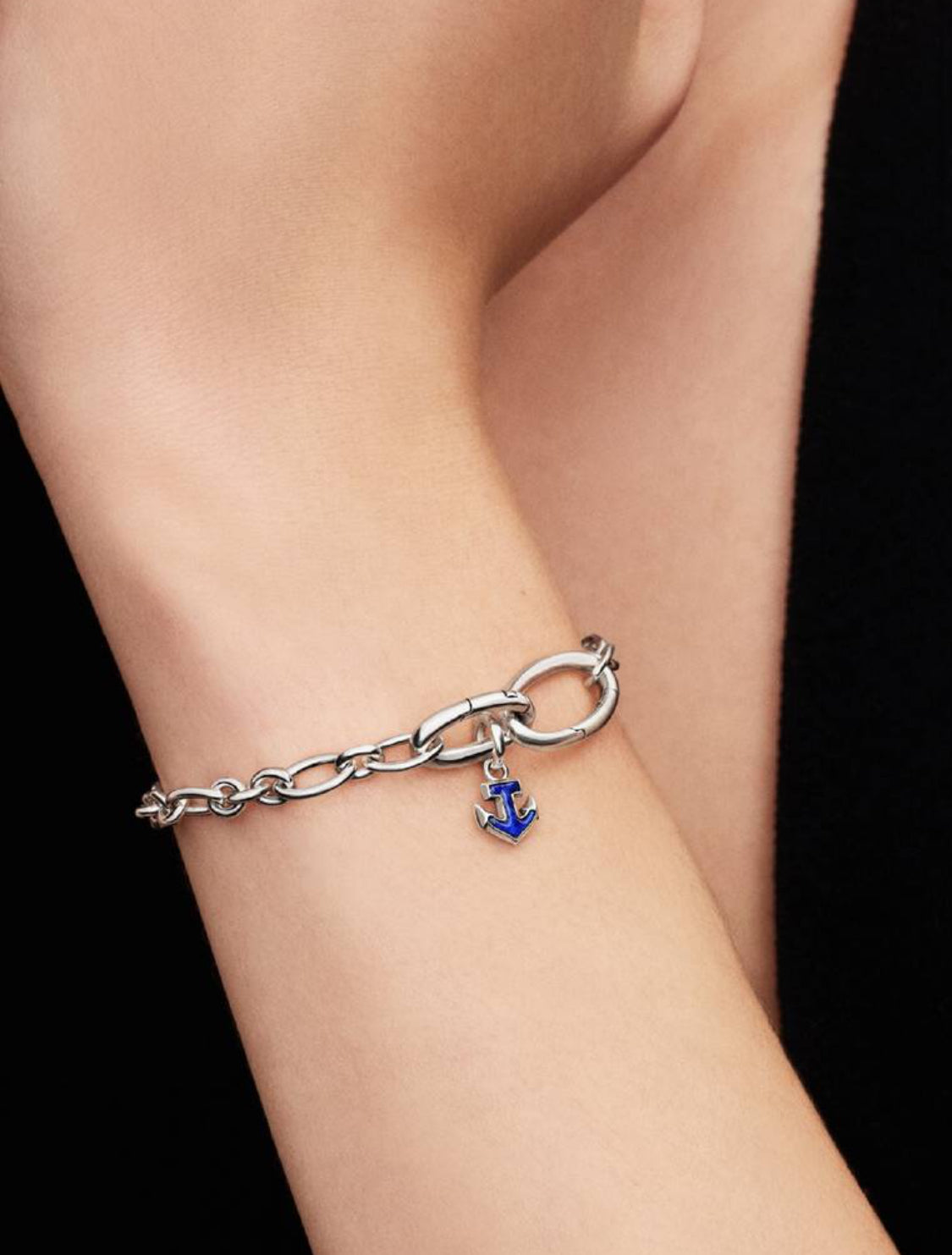 Charm Mini Pendente Ancora Blu Pandora ME 794610C01