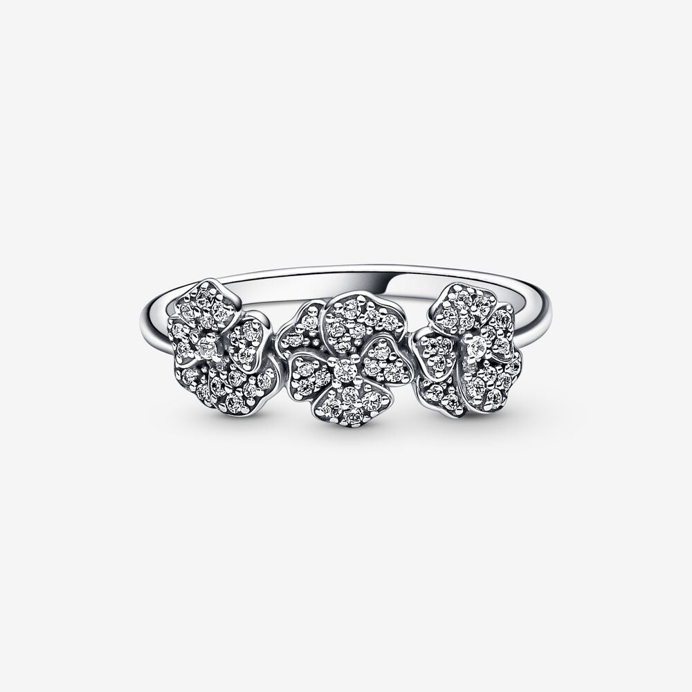 Pandora Luminous Pansies Ring 190786C01