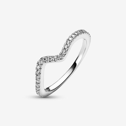 Pandora Ring Onda Luminous Stones 192539C01