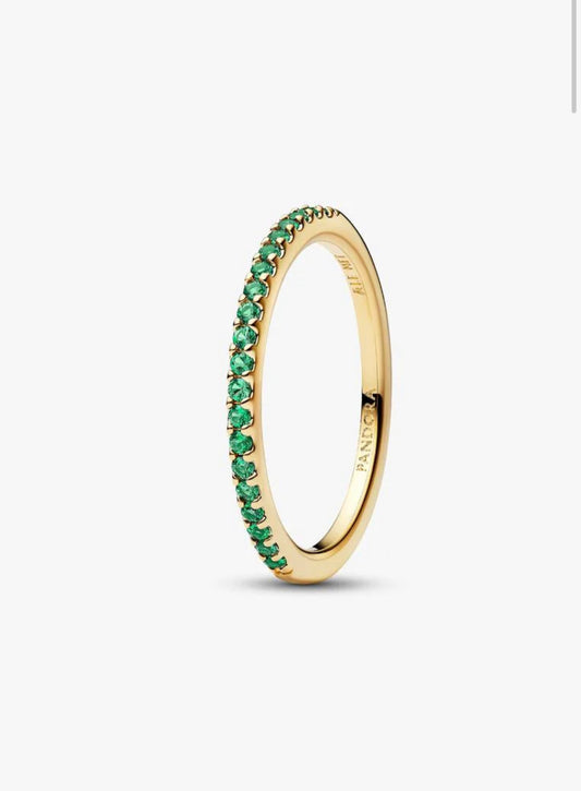 Anello Pavè Fascia Sottile Verde
Pandora 162999C03