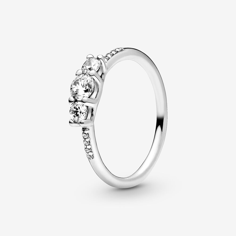 Pandora Trilogy Ring 196242CZ