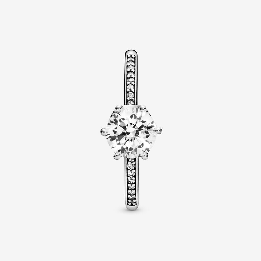 Pandora Sparkling Crown Ring 198289cz