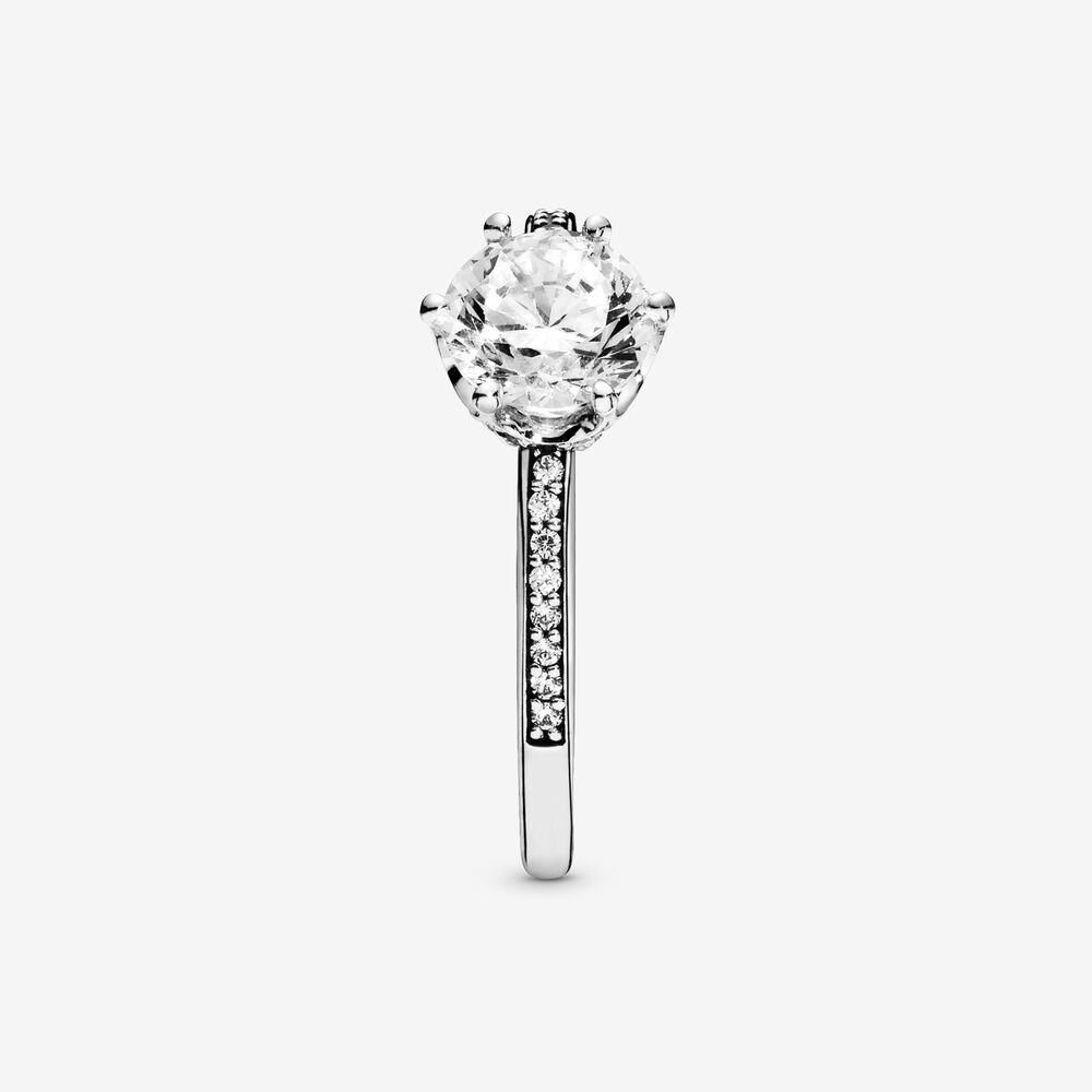 Pandora Sparkling Crown Ring 198289cz