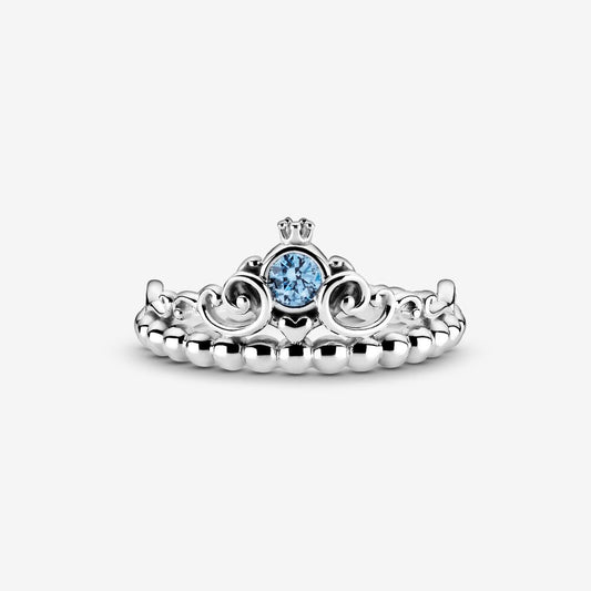 Disney Cinderella Blue Tiara Ring Pandora 199191C01