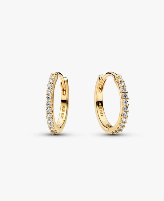 Orecchini Cerchi Pavè Pandora 264649C01
