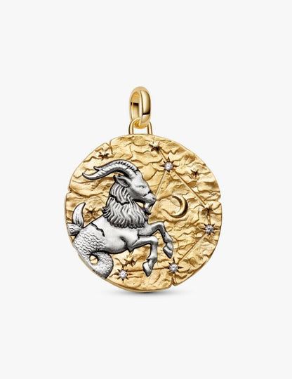 Charm Medallion XL Capricorno "Nihil Difficile Volenti" Pandora 764999C01
