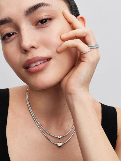 Mini Charm Cuore Be Love Argento Sterling 925 Pandora 793998C00