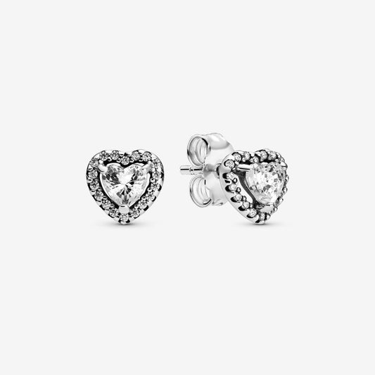 Pandora Heart Lobe Earrings 298427C01