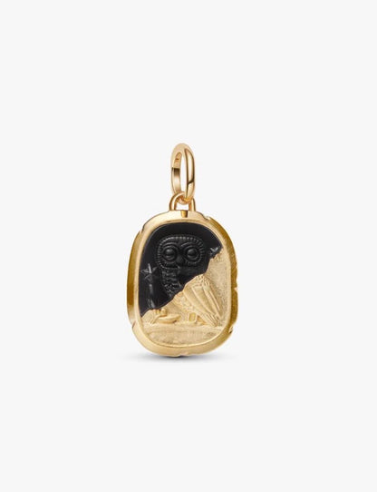 Charm Medallion Gufo "Lux Et Sapientia" Pandora 764805C01