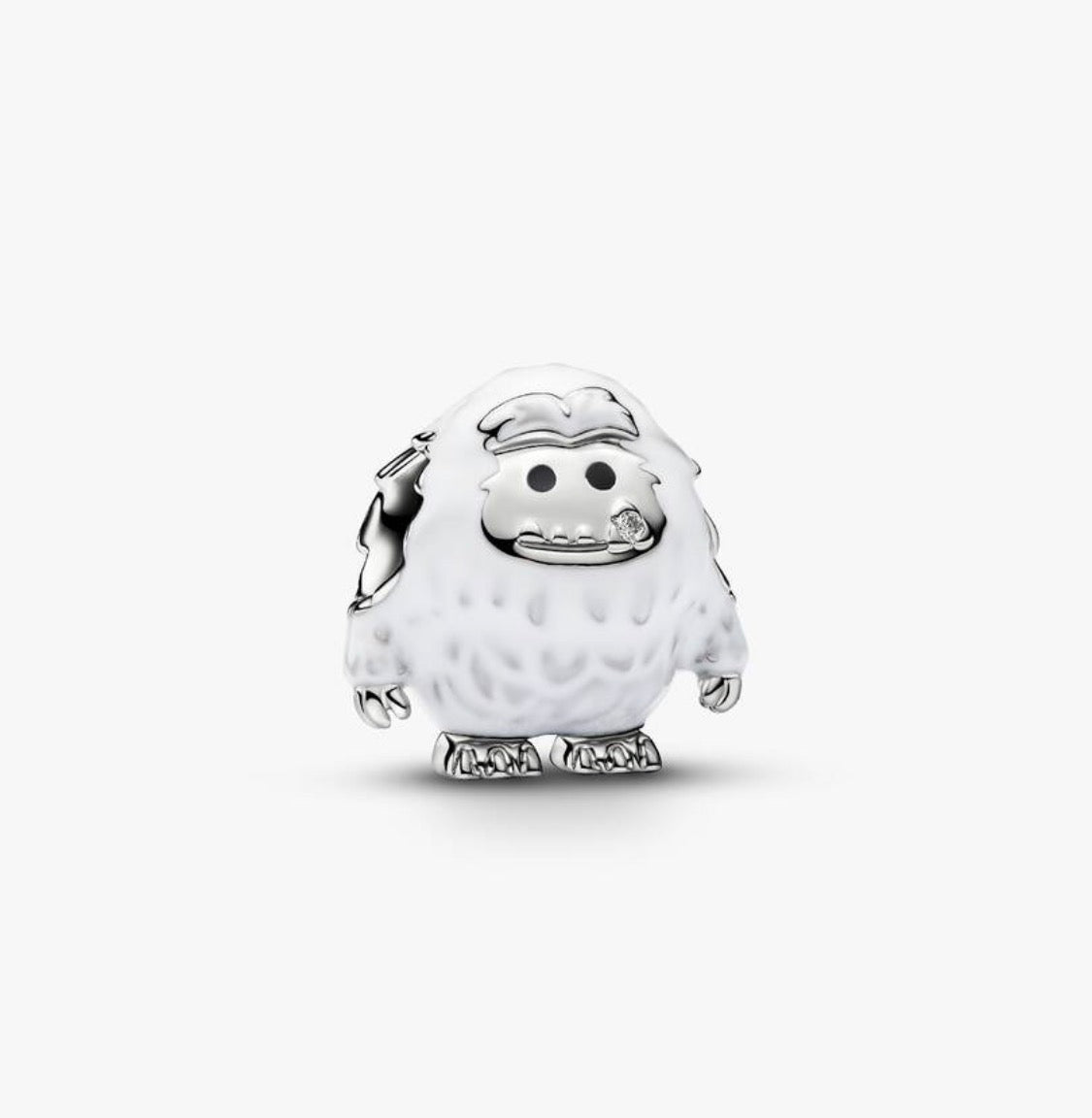 Charm Yeti con Finitura in Platino Pandora 735058C01