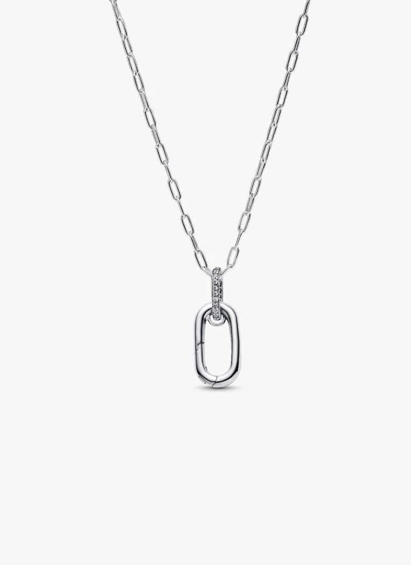 Collana con Link Pendente Apribile Pandora ME 394086C01-50
