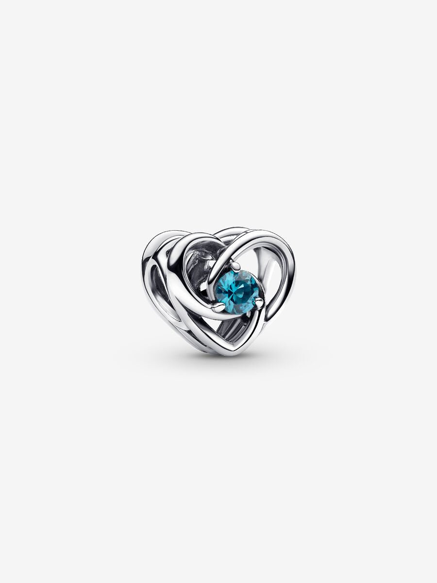 Charm Cuore Eterno Blu Pandora 793744C01