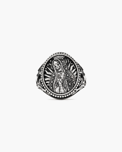 Anello Chevalier Santa Muerte Argento NOVE25 N25ANE00157