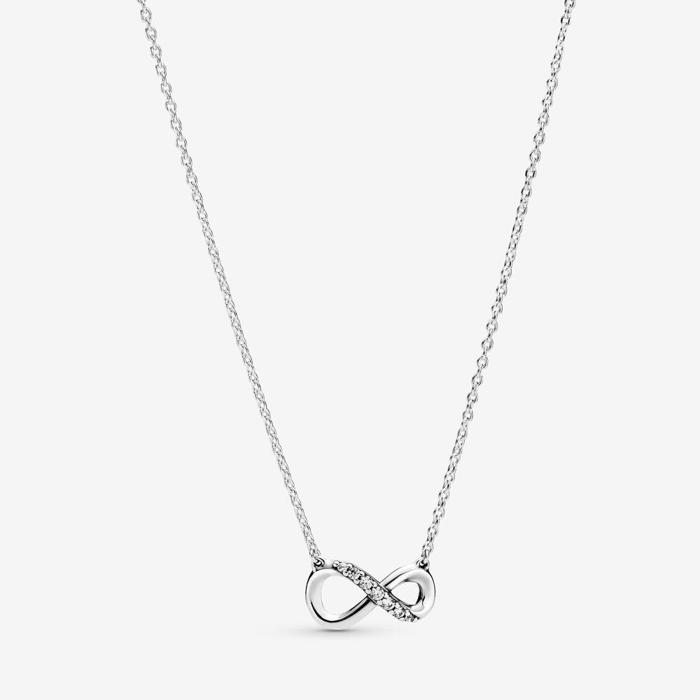 Pandora Sparkling Infinity Necklace 398821C01