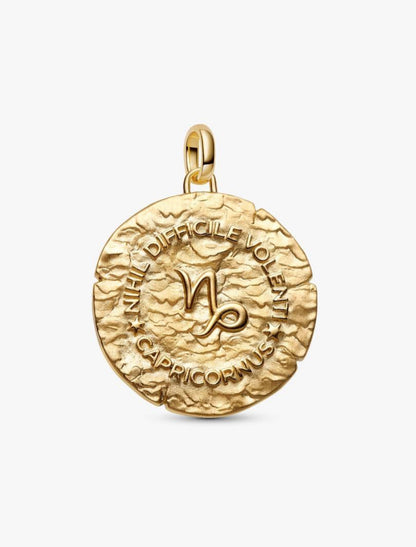 Charm Medallion XL Capricorno "Nihil Difficile Volenti" Pandora 764999C01