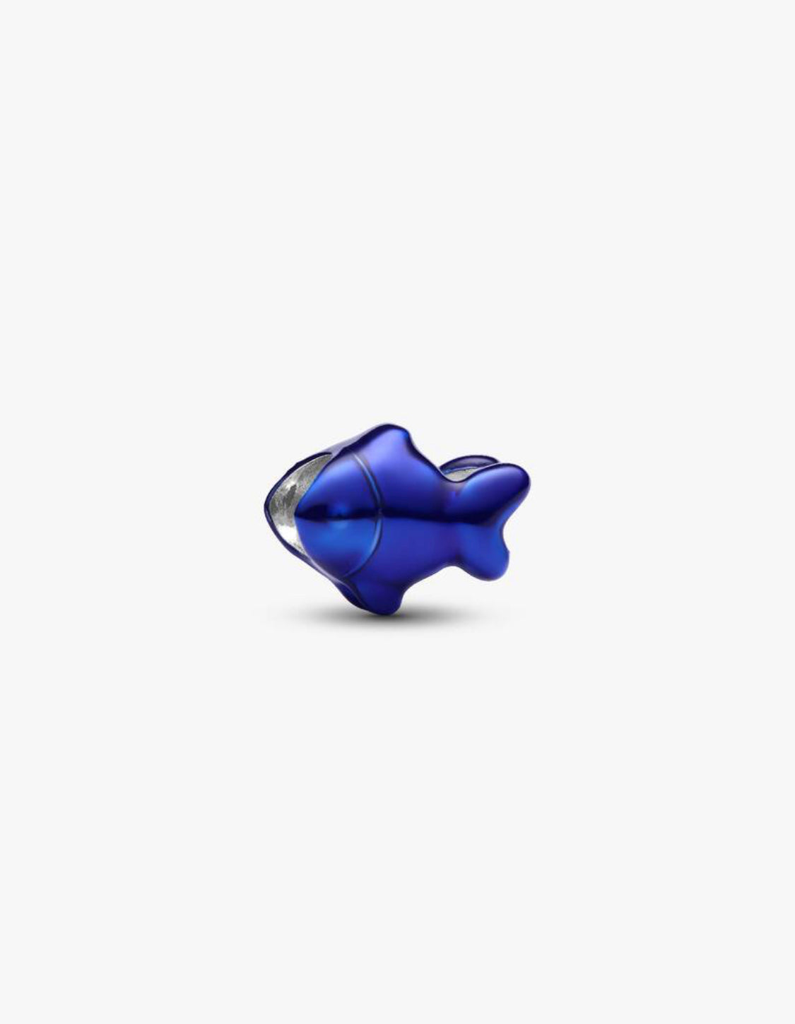 Mini Charm Pesce effetto metallico blu Pandora 794899C01