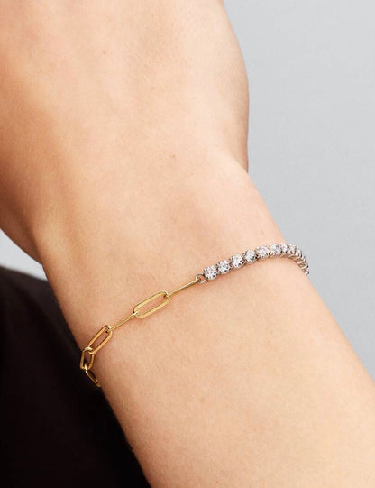 Bracciale Tennis e Maglia Link Pandora 564821C01