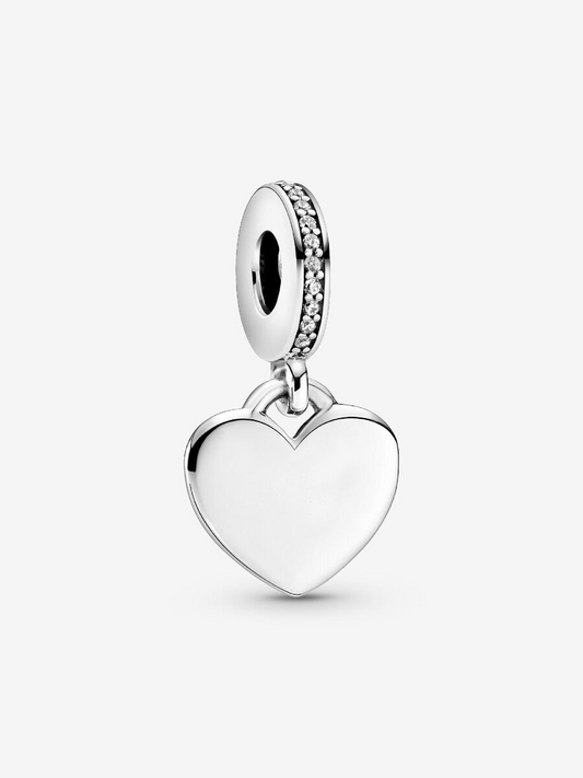 Charm Cuore Pendente da incidere
Argento Sterling 925 Pandora 798761C01