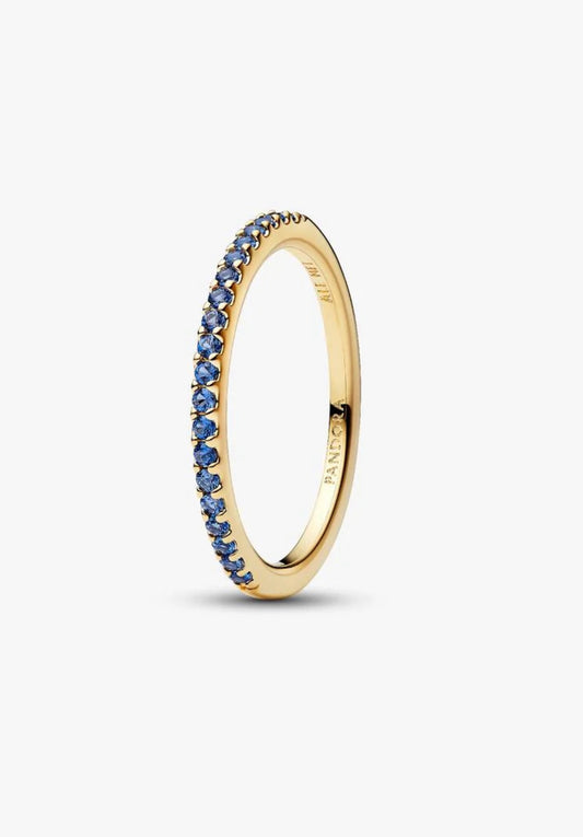 Anello Pavè Fascia Sottile Blu
Pandora 162999C02