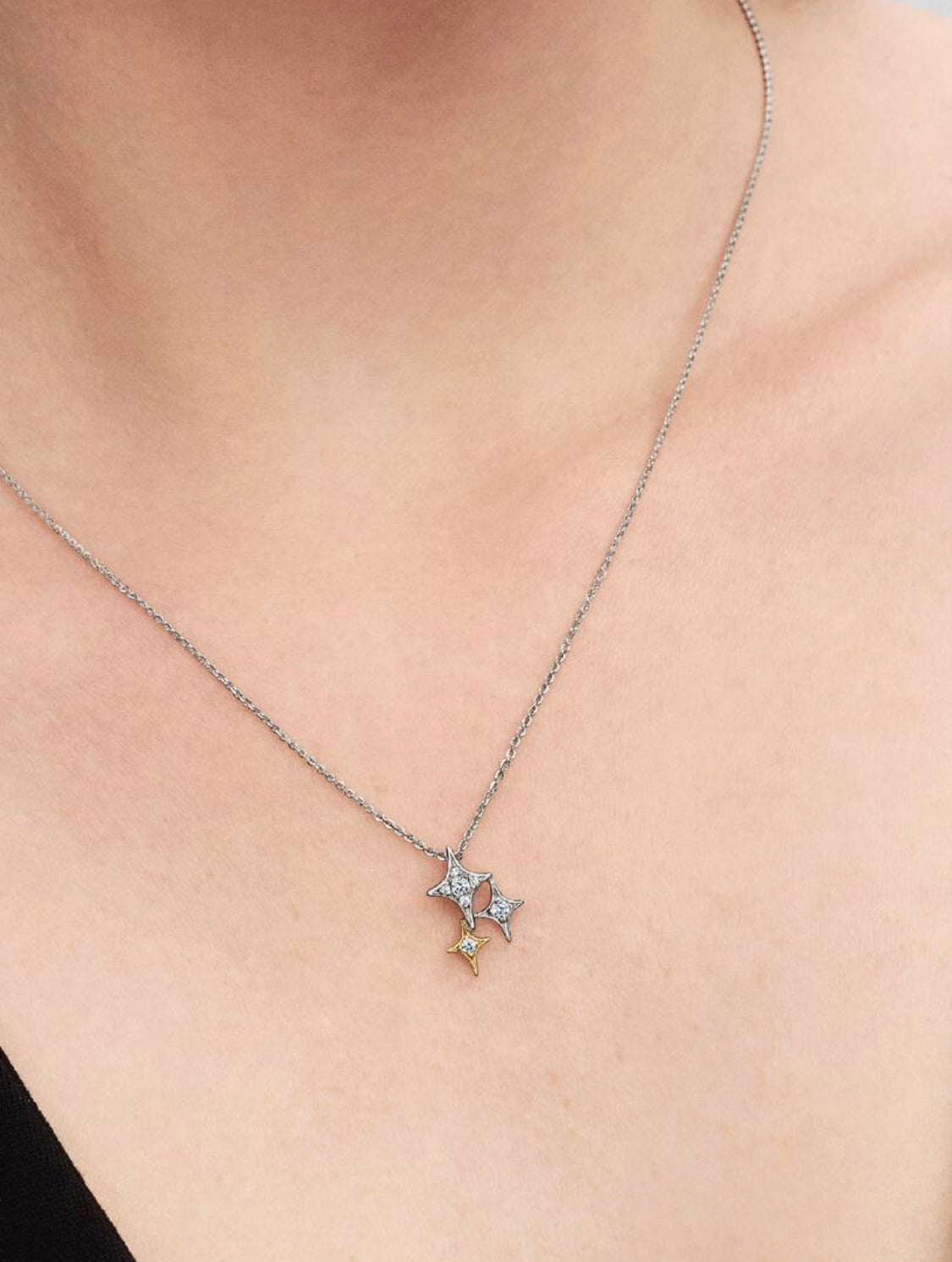 Collana Tre Stelline Pandora 365051C01-50