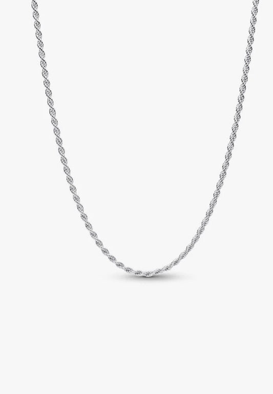 Collana Catenina Corda Intrecciata Pandora 394687C00