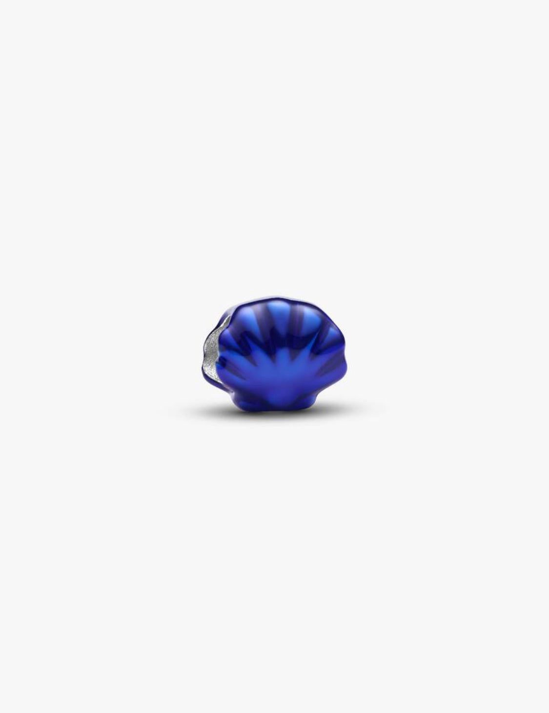 Mini Charm Conchiglia effetto metallico blu Pandora 794898C01