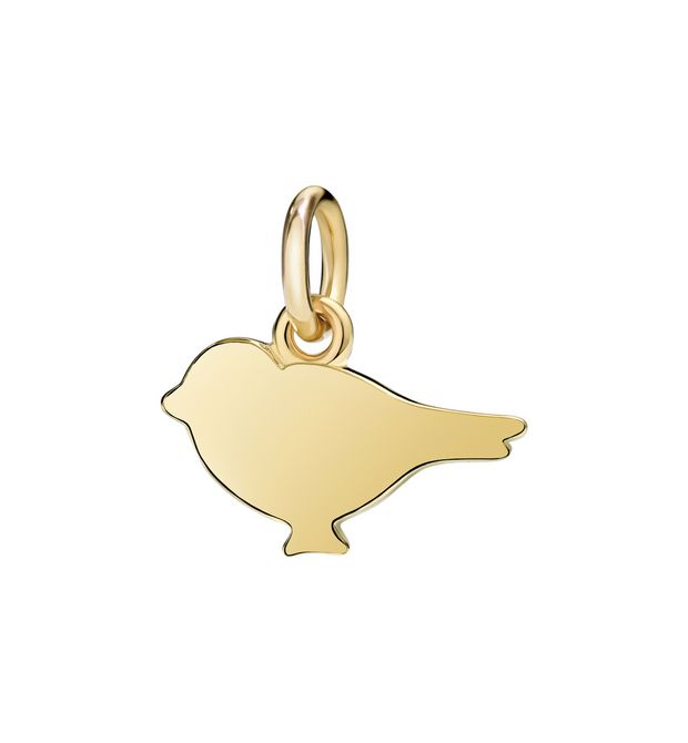 Sparrow Pendant 2 Gr 18 Kt Yellow Gold Dodo D4psgos