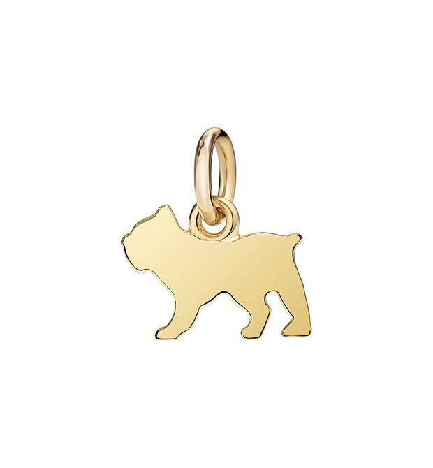 Dog Pendant 3 Gr 18 Kt Yellow Gold Dodo D9camog