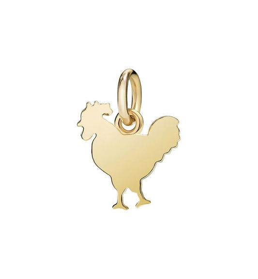 Cockerel Pendant 2 Gr 18 Kt Yellow Gold Dodo D15glgog