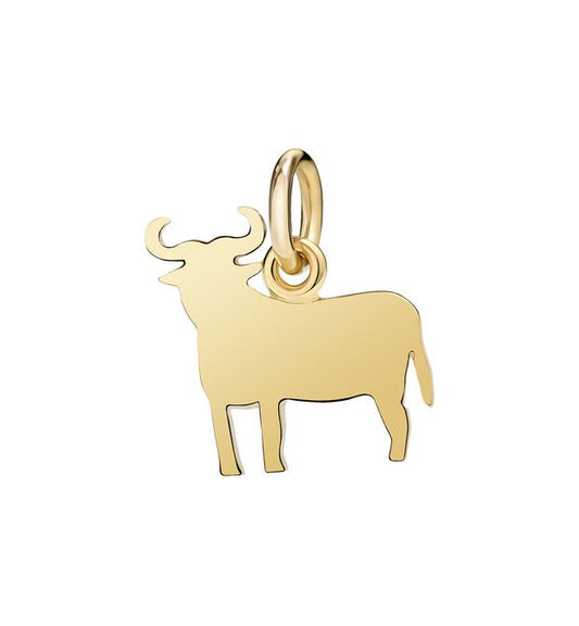 Bull Pendant 2 Gr 18 Kt Yellow Gold Dodo D12togog