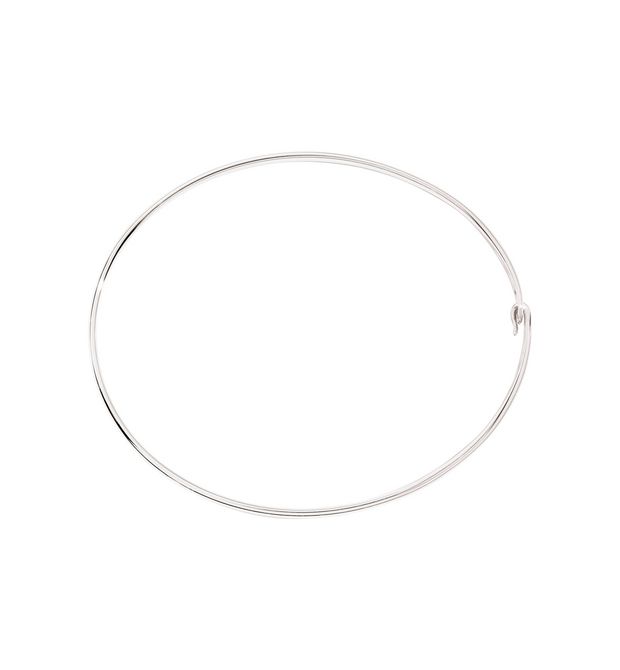 Dodo Dbr/9b 9 Kt White Gold Bangle Bracelet