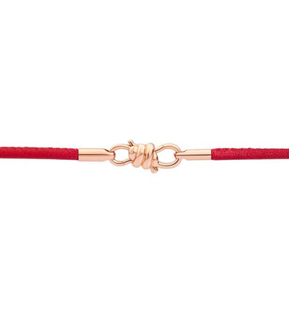 9 Kt Rose Gold Knot Bracelet Dodo Tassel DBB9008_KNOT0_LEB9R