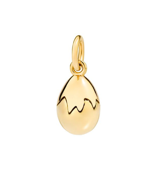 18 Kt Yellow Gold Egg Pendant Dodo DMB9020_EGG0S_000OG