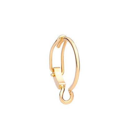 Hoop Essentials Earring in 18 Kt Yellow Gold Dodo DHB4000_HOOPS_000OG