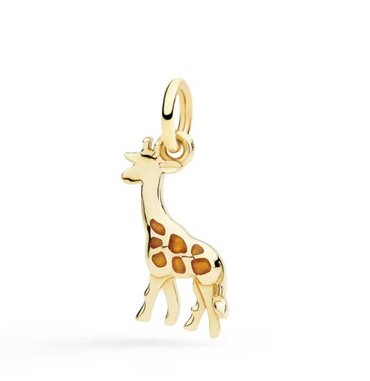 Ciondolo Giraffa Oro Giallo Dodo DMC6018-GIRAF-GI09G