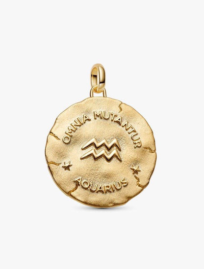 Charm Medallion XL Acquario "Omnia Mutantur" Pandora 765004C01