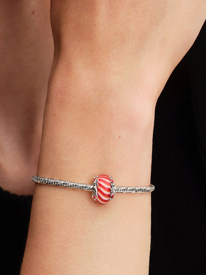Charm Vetro di Murano Caramella di Natale
Argento Sterling 925 Pandora 794252C01