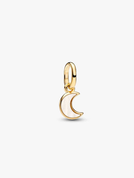 Charm Mini Pendente Luna Crescente Bianca Pandora ME 764614C01