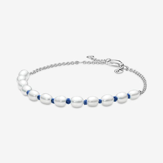 Bracciale con Perle Coltivate d'Acqua Dolce Rifinito a mano Pandora 591689C01