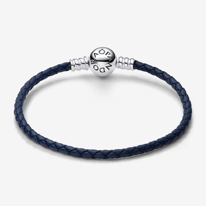 Pandora Blue Leather Bracelet 592790C01