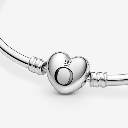 Pandora Moments Rigid Bracelet With Heart Clasp Pandora 596268